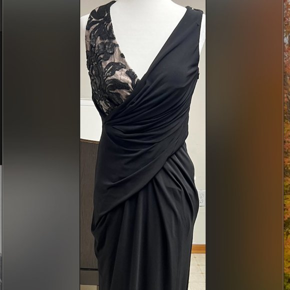 Debut Wrap Lace Dress - Picture 5 of 6